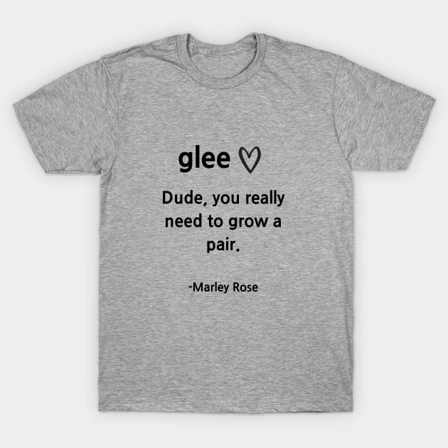 Glee/Marley T-Shirt by Said with wit